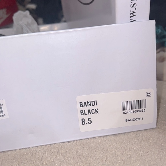 steve madden Bandi Blush Cork-Wrapped Textile Ankle Strap Platform Wedge Sandal - Picture 5 of 5